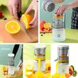 Portable electric rechargeable juicer