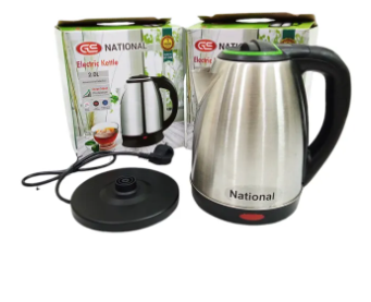 Electric Kettle - stainless steel body - automatic instant heating - 2.0 Liter - 1500 Watts - water boiler - high quality - kettle for tea - for Daily Kitchen Use - Essential Kitchen Appliance - electric kettle - electrickettle - kettle - kettle electric