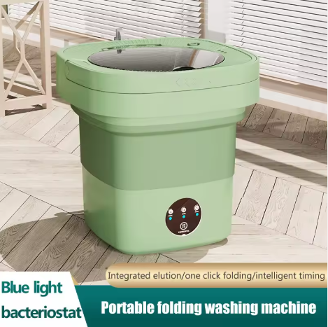 Portable Washing Machine, Mini Washer,16L Upgraded Large Capacity Foldable Washer.Deep Cleaning of Underwear, Baby Clothes and Other Small Clothes.Suitable for Apartments, Dormitories, Hotels.(Purple)
