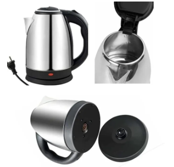 Electric Kettle - stainless steel body - automatic instant heating - 2.0 Liter - 1500 Watts - water boiler - high quality - kettle for tea - for Daily Kitchen Use - Essential Kitchen Appliance - electric kettle - electrickettle - kettle - kettle electric