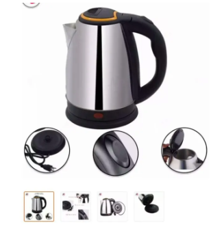 Electric Kettle - stainless steel body - automatic instant heating - 2.0 Liter - 1500 Watts - water boiler - high quality - kettle for tea - for Daily Kitchen Use - Essential Kitchen Appliance - electric kettle - electrickettle - kettle - kettle electric