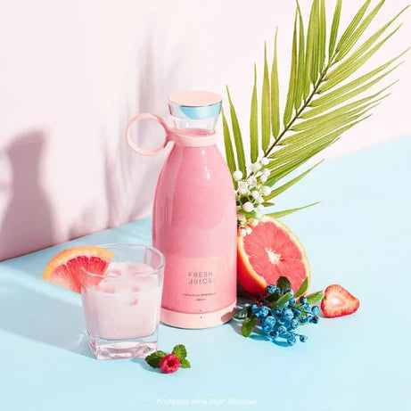 Electric juicer bottle