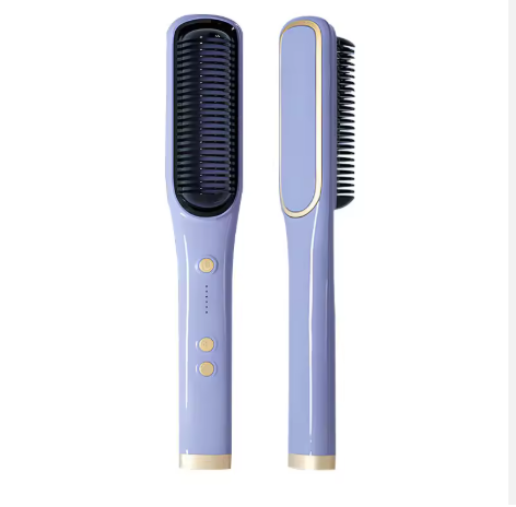 Original Hair Straightener Brush Straightening Comb for Women with 5 Temp 20s Fast Heating & Anti-Scald