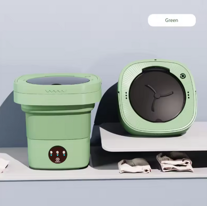 Portable Washing Machine, Mini Washer,16L Upgraded Large Capacity Foldable Washer.Deep Cleaning of Underwear, Baby Clothes and Other Small Clothes.Suitable for Apartments, Dormitories, Hotels.(Purple)