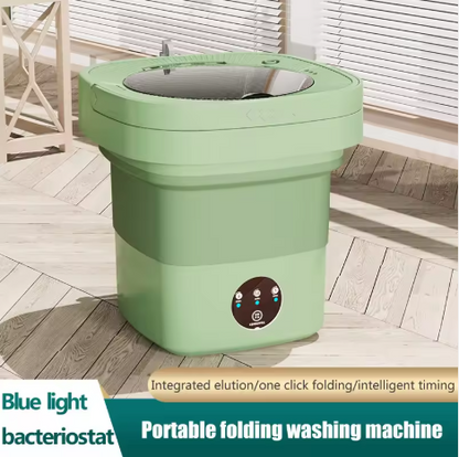 Portable Washing Machine, Mini Washer,16L Upgraded Large Capacity Foldable Washer.Deep Cleaning of Underwear, Baby Clothes and Other Small Clothes.Suitable for Apartments, Dormitories, Hotels.(Purple)