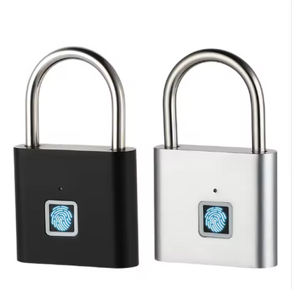 AICase Bluetooth Smart Padlock – Keyless Biometric Fingerprint Lock for Suitcases, Backpacks, Bikes, Luggage, School & Gym Lockers