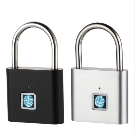 AICase Bluetooth Smart Padlock – Keyless Biometric Fingerprint Lock for Suitcases, Backpacks, Bikes, Luggage, School & Gym Lockers